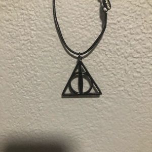 Harry Potter deathly hallows necklace